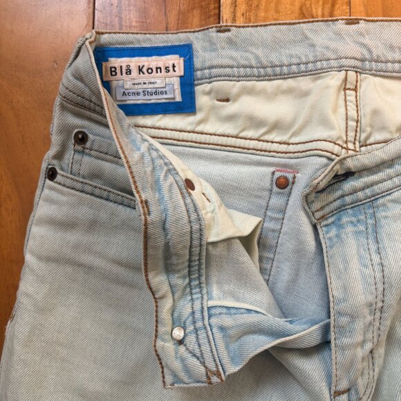 Acne Studios Bla Konst Light Blue Jean Men's 30 x 32 - Picture 1 of 8